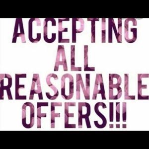 Make me an offer on anything you love.